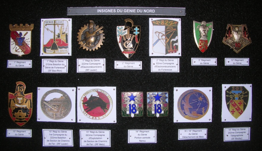 Insignes Maginot Genie