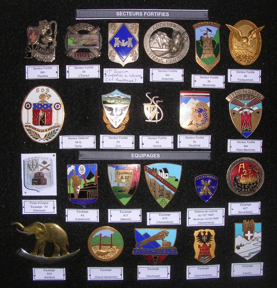 Insignes Maginot VSFO
